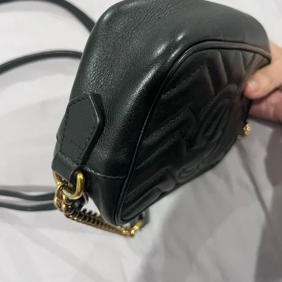 Gucci GG marmount mini crossbody bag - Picture 5 of 11